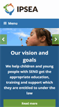 Mobile Screenshot of ipsea.org.uk